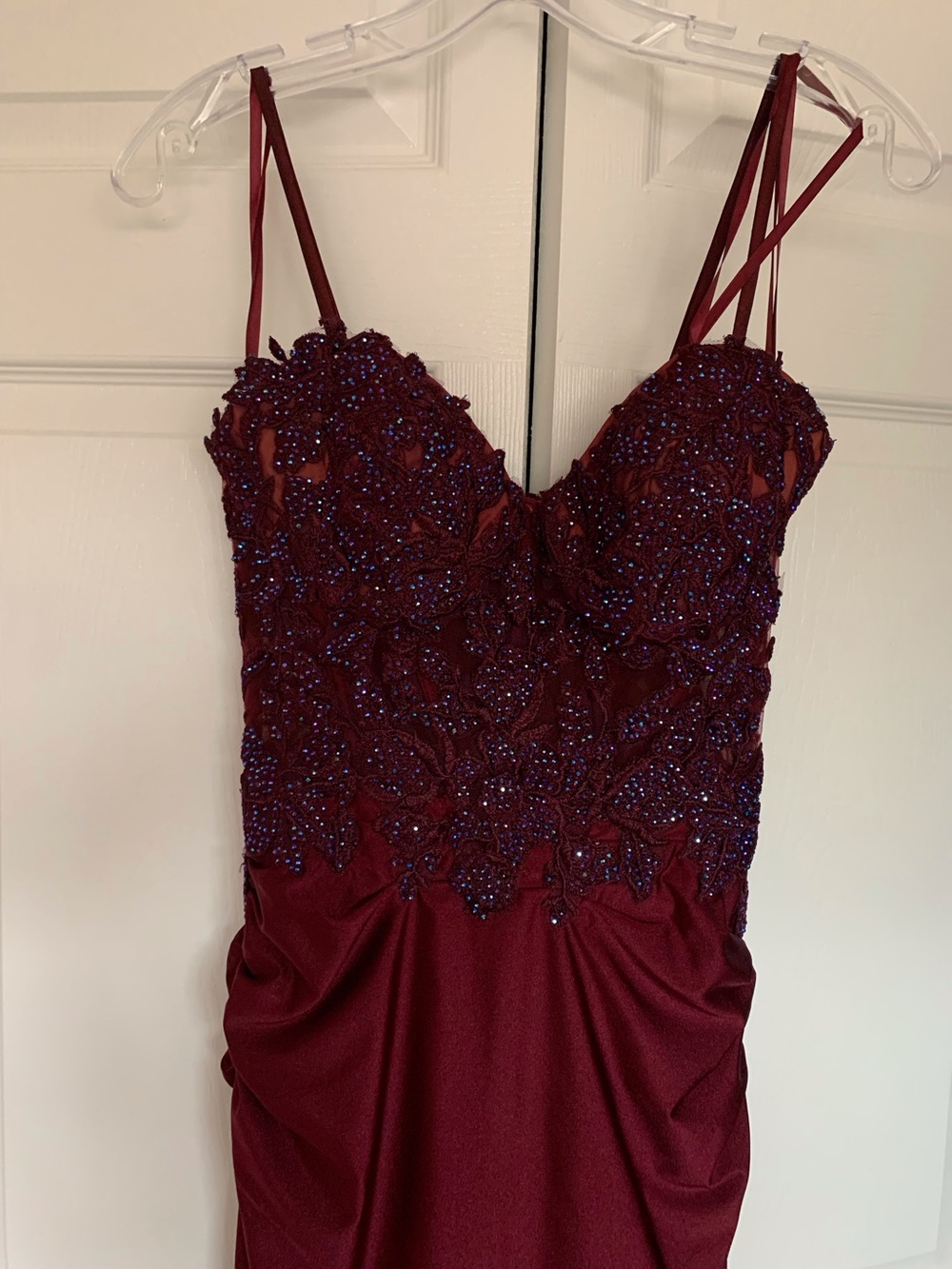 Beautiful Prom/Evening Dark Berry Dress